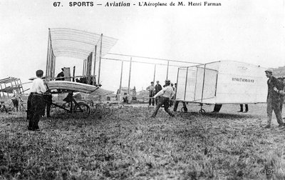 Biplano Farman No 1, c1912 de Unbekannt