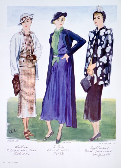 Ilustración de moda, 1935 de Unbekannt