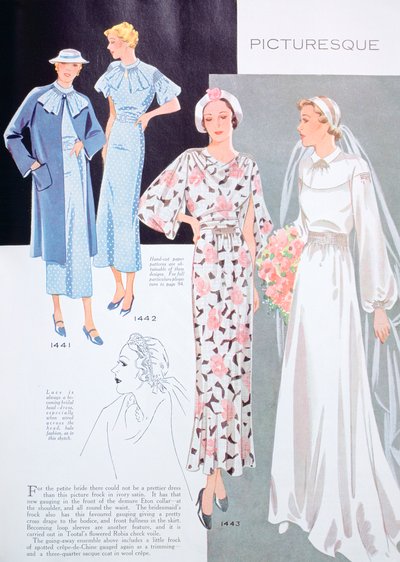 Ilustración de moda, 1935 de Unbekannt