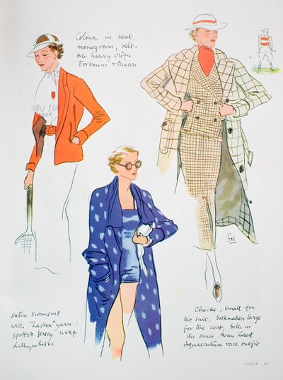 Ilustración de moda, 1935 de Unbekannt