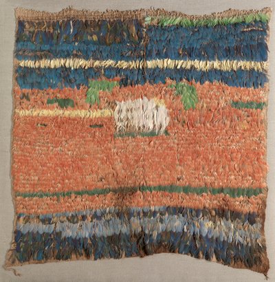 Tabardo o túnica con plumas, 600-1500 de Unbekannt