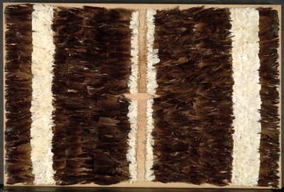 Tabardo o túnica con plumas, 600-1500 de Unbekannt