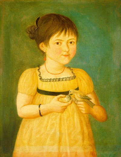 Alimentando al pájaro, c. 1800 de Unbekannt
