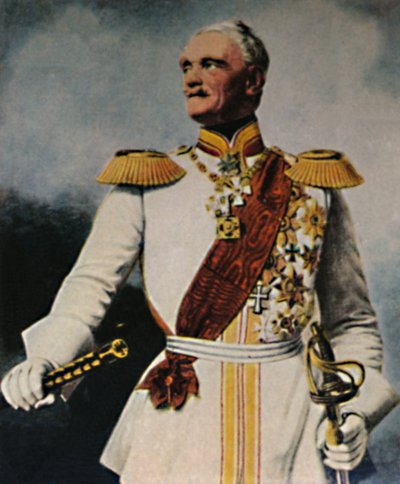 Feldmarschall Wrangel - Pintura de Fr. Krüger de Unbekannt