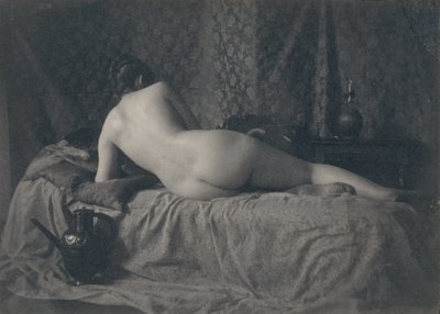 [Desnudo femenino de espaldas], 1870s de Unbekannt