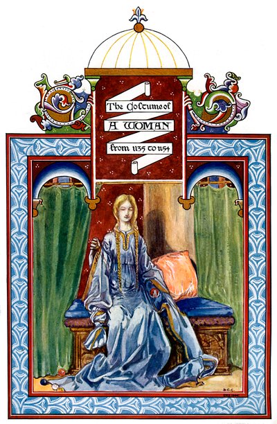 Traje femenino, 1135-1154, 1904 de Unbekannt