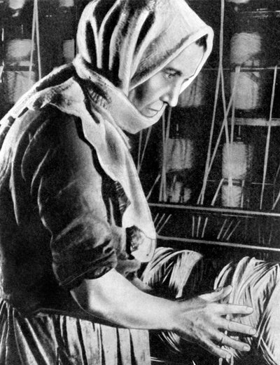 Trabajadora de fábrica, Moscú, 1936 de Unbekannt