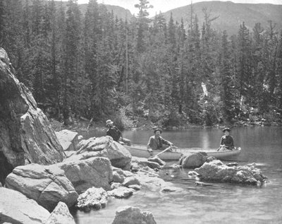 Lago Fen, cerca de Georgetown, Colorado, EE. UU., c. 1900 de Unbekannt