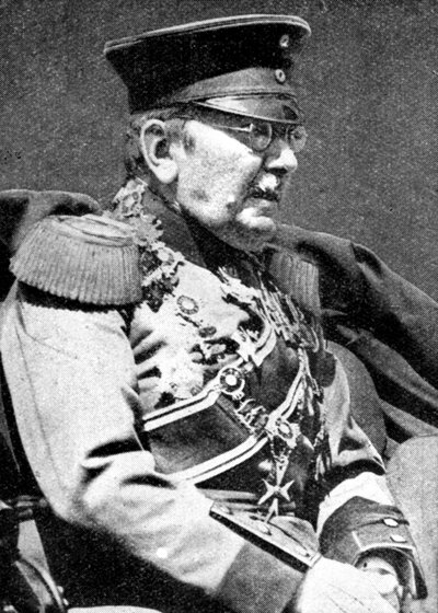 Mariscal de Campo von der Goltz, soldado prusiano, Primera Guerra Mundial, 1914 de Unbekannt