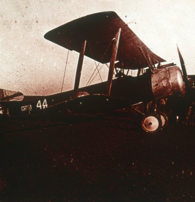 Avión de combate despegando, c1914-c1918 de Unbekannt