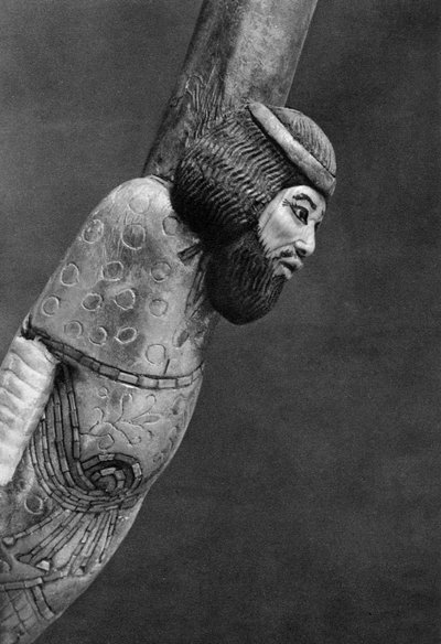 Figura de un hombre asiático, c1350 a.C. 1936 de Unbekannt