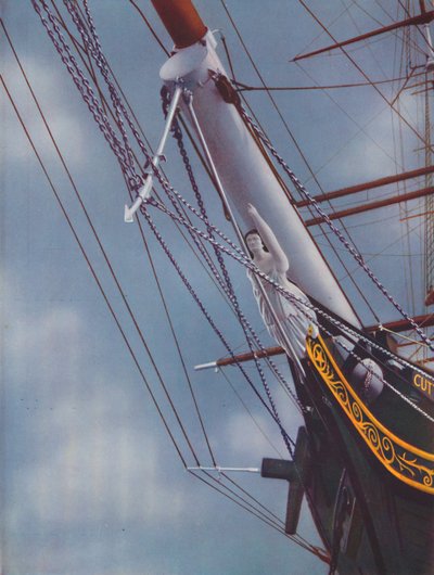 Figura de proa del famoso Cutty Sark figura de Nanny la Bruja, 1936 de Unbekannt