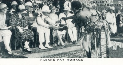 Homenaje de los fiyianos de Unbekannt
