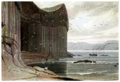 La cueva de Fingal, Staffa, Hébridas Exteriores, Escocia de Unbekannt