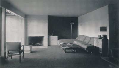 Rincón de la chimenea por Richard J. Neutra, 1942 de Unbekannt