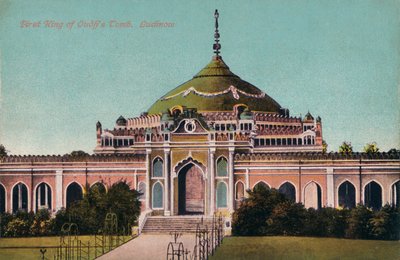 Tumba del primer rey de Oudh. Lucknow, c. 1900 de Unbekannt