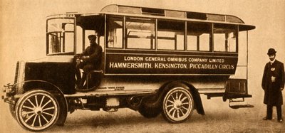 Primer autobús de motor L.G.O.C., 1904, 1933 de Unbekannt