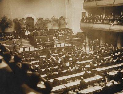 Primera reunión de la Liga de las Naciones, 15 de noviembre de 1920 en Ginebra, 1920 de Unbekannt