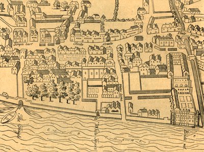 Fleet Street, El Templo, etc., 1897 de Unbekannt