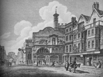 Fleet Street en el siglo XVIII de Unbekannt