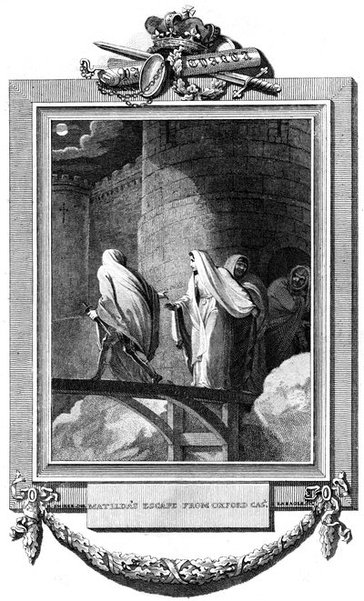 Huida de Matilda de Oxford, 1142, 1789 de Unbekannt