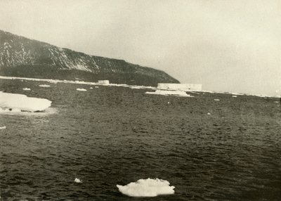 Hielo flotante frente al Cabo Adare de Unbekannt