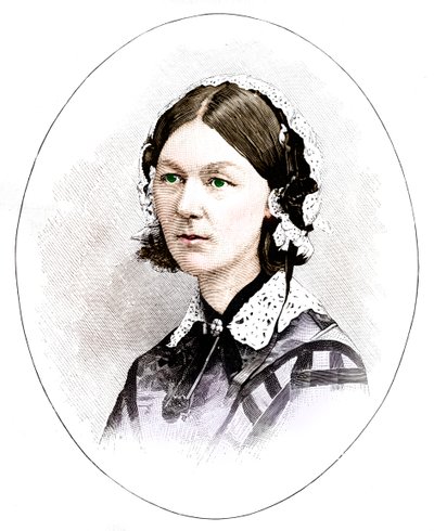 Florence Nightingale 1820-1910, enfermera británica de Unbekannt