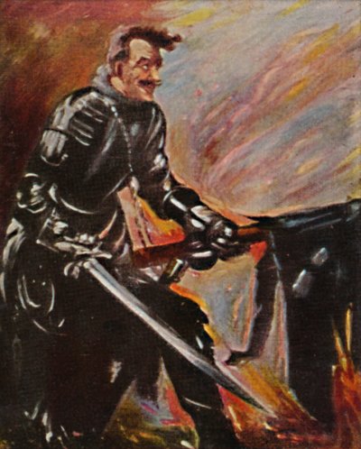 Florian Geyer + 1525. - Pintura de L. Corinth, 1934 de Unbekannt