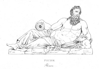 Flume Fleuve, c1850 de Unbekannt