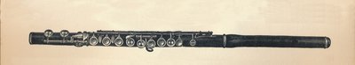Flauta, 1895 de Unbekannt