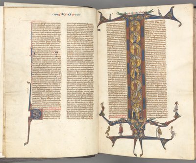 Fol. iii v, Inicial foliado, c. 1275-1300 de Unbekannt