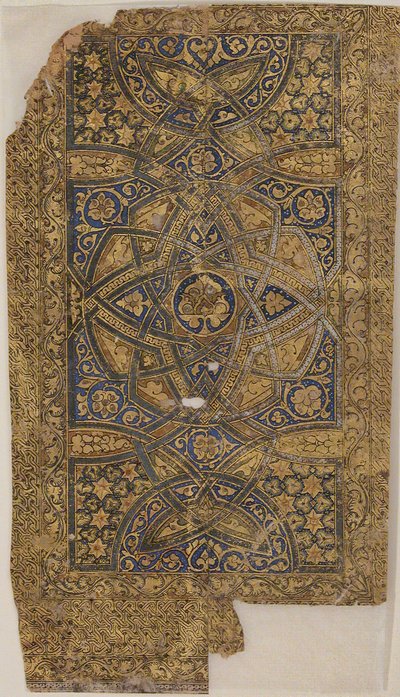 Folio de un manuscrito del Corán, fechado A.H. 531 A.D. 1137 de Unbekannt