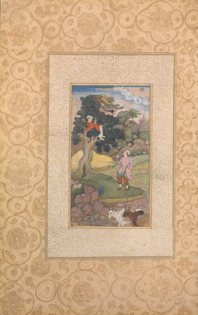Folio del Kathasaritsagara, ca. 1590 de Unbekannt