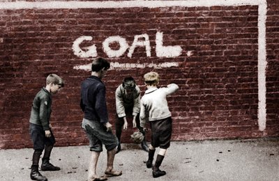 Fútbol en el East End, Londres, 1926-1927 de Unbekannt