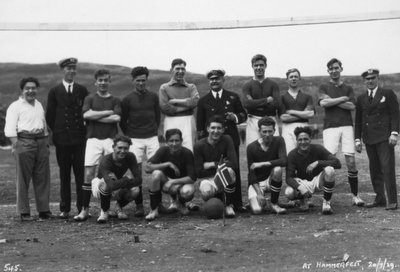 Equipo de fútbol, Hammerfest, norte de Noruega de Unbekannt