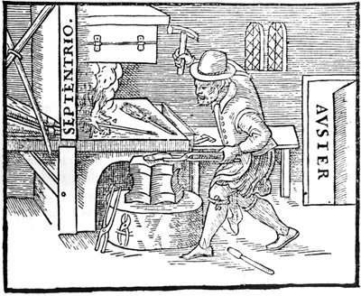 Forjando un imán, 1600 de Unbekannt