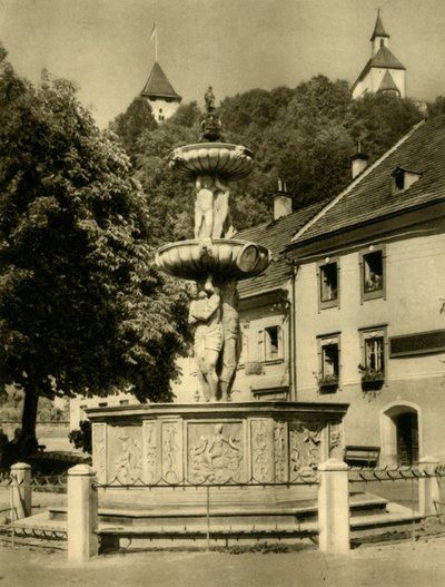 Fuente, Friesach, Austria, c. 1935 de Unbekannt
