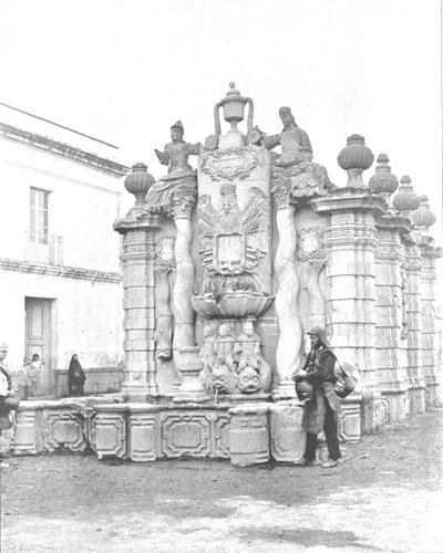 Fuente de las Aguas Caídas, Ciudad de México, México, c1900 de Unbekannt