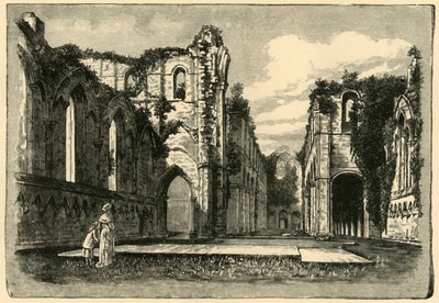 Abadía de Fountains, 1898 de Unbekannt