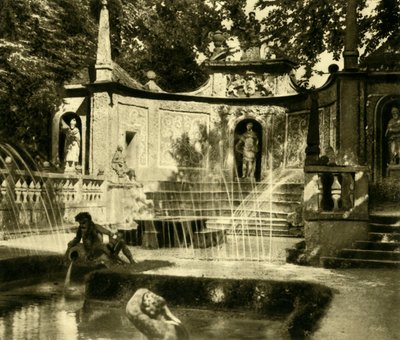 Fuentes, Palacio de Hellbrunn, Salzburgo, Austria, c1935 de Unbekannt