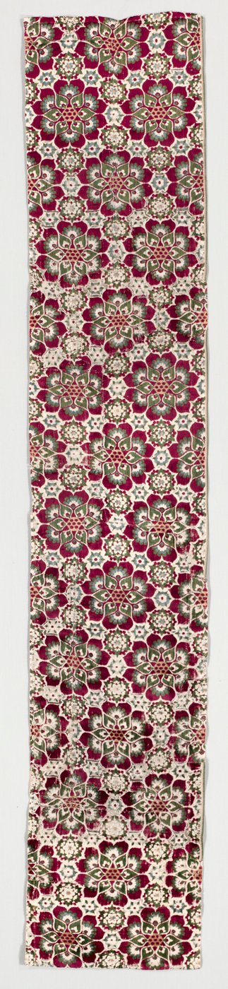 Terciopelo de cuatro colores con armorial de Medici en rosetones, 1450-1500 de Unbekannt