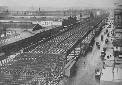 Cuatro millas de superpista para acelerar en la ciudad de Nueva York, c1935 de Unbekannt