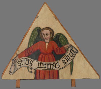 Fragmento del altar - atributo del evangelista de Unbekannt
