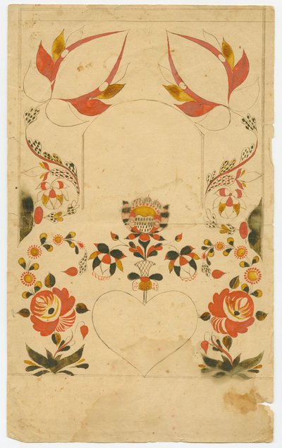 Fragmento de diseño Fraktur de Unbekannt