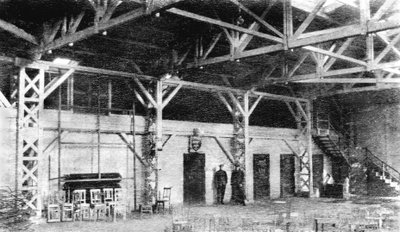 Francia: El interior del Club del Ejército de la Iglesia. Alemania, Bickendorf - 1919 de Unbekannt