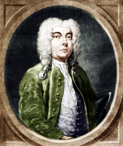 Francesco Bernardi SENESINO - grabado. Castrato mezzo-soprano masculino italiano. 1680-1750. Cantó en la compañía de Handel. Creó muchos roles en las óperas de Handel. Castrati. de Unbekannt