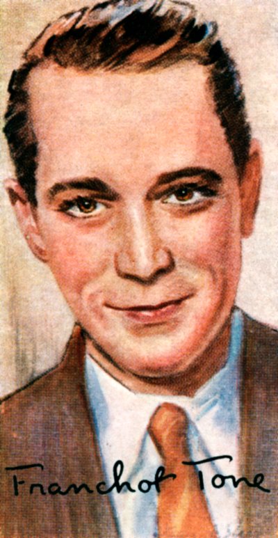 Franchot Tone, actor estadounidense de Unbekannt