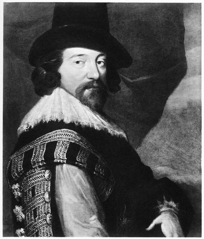 Francis Bacon, 1er Vizconde de San Albano, filósofo, estadista y ensayista inglés, siglo XIX de Unbekannt