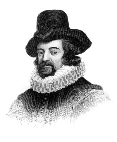 Francis Bacon, Vizconde de St Albans, filósofo, estadista y ensayista inglés, c1850 de Unbekannt
