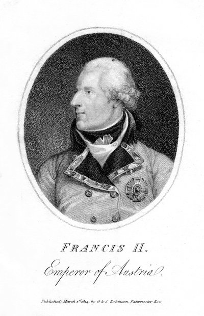 Francisco II, Emperador del Sacro Imperio Romano, 1814 de Unbekannt